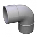 COUDE PVC MF 87°30 D.100 -EP.3.2MM GRIS
